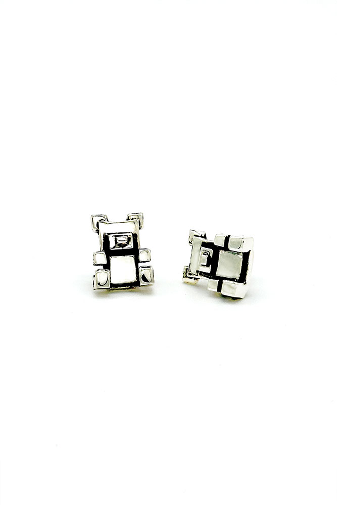 Aretes Pequeños Panda por Cecilio Ali